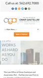 Mobile Screenshot of gastelumlaw.com
